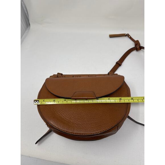 Vince Camuto Crossbody Butter Soft Brown Leather Nice! - Picture 11 of 12